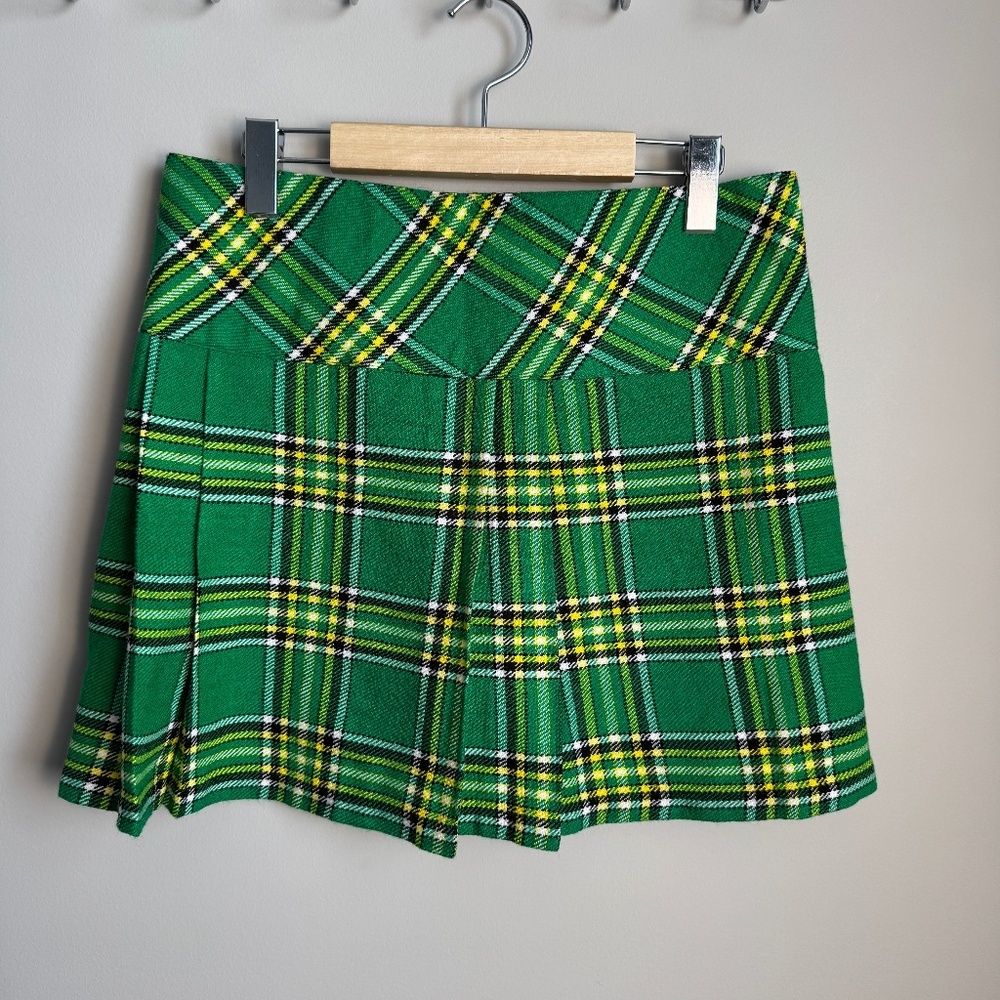 AAR Kilt Royal Steward Tartan Boys & Girls Skirt Green Scottish St. Patrick Day‎